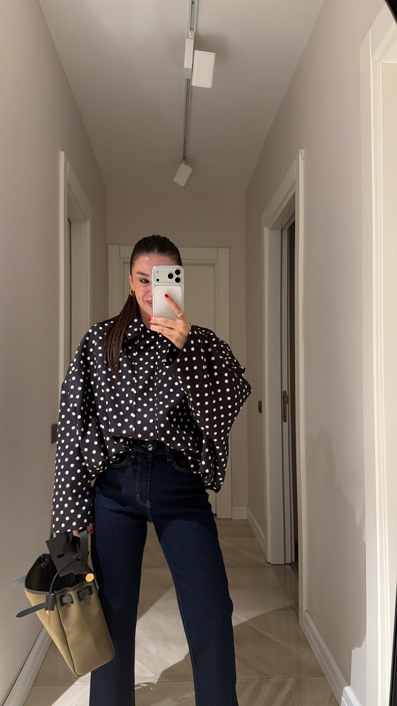 Camisa Poá Éloise
