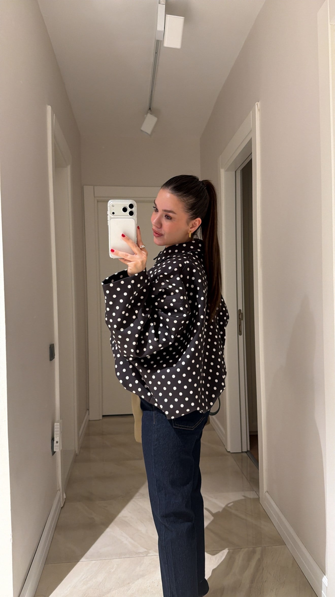 Camisa Poá Éloise