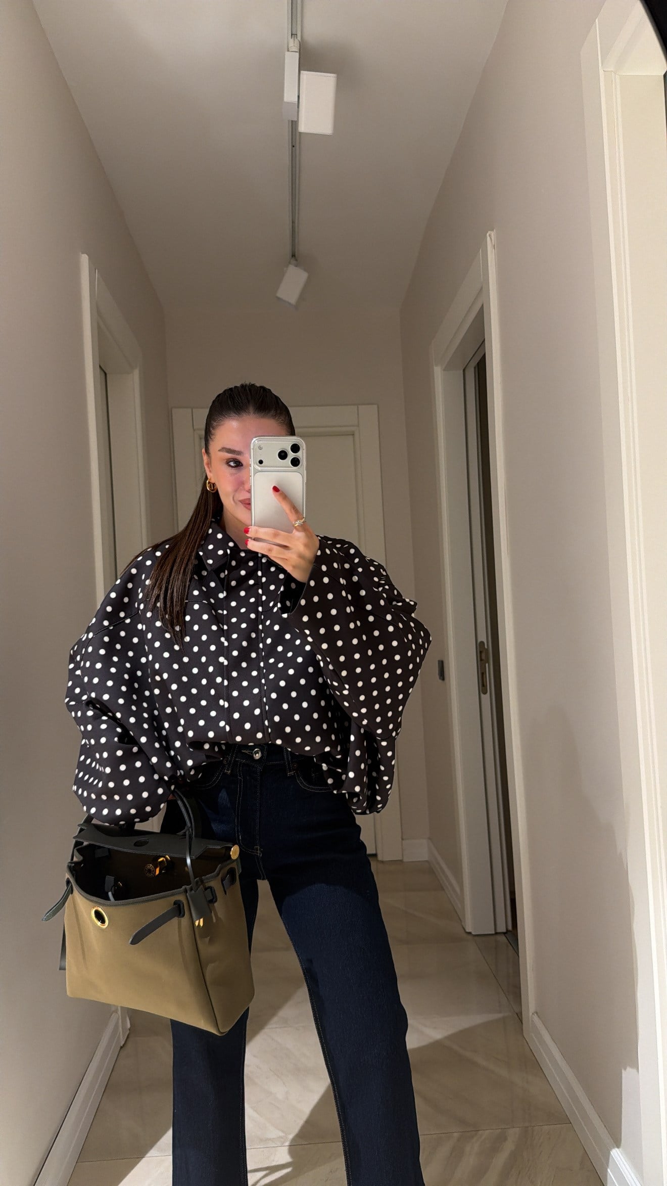 Camisa Poá Éloise